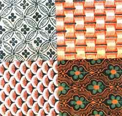 samples of endpaper patterns