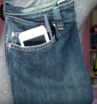 stylish jeans purse