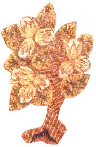 detailed tree stitch pattern